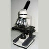 Микроскоп BRESSER ERUDIT DLX 40-600х + наборы покровных, предметных стекол + набор образцов + комплект для чистки оптики 5в1