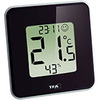 Термогигрометр цифровой TFA "Style", 104x104x13 мм, чёрный 30502101