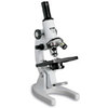 Монокулярный микроскоп KONUS COLLEGE (600x) + подсветка 220В + наборы предметных и покровных стекол + набор для препарирования